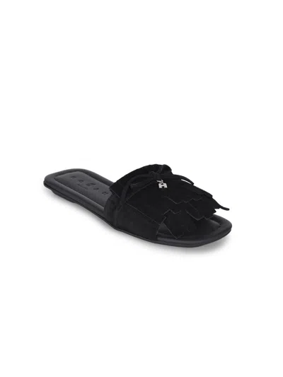 Hogan Slippers Made Of Leather. In Black
