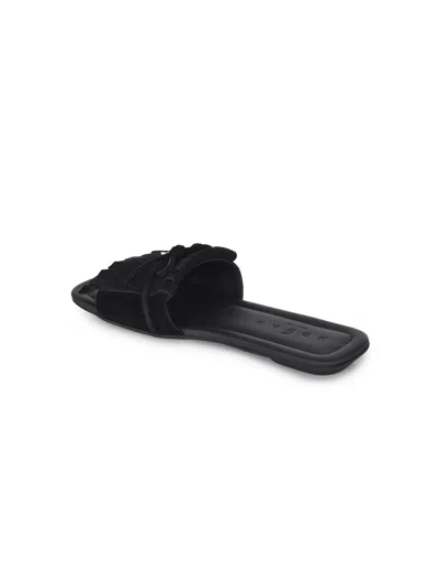 Hogan Slippers Made Of Leather. In Black