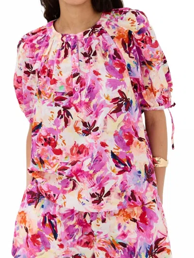Ulla Johnson Vienne Blouse In Azalea