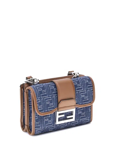 Fendi Baguette Double Crossbody Bag