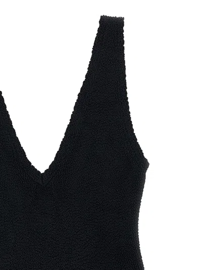 Hunza G Sadie Swim One-piece Swimsuit In Black