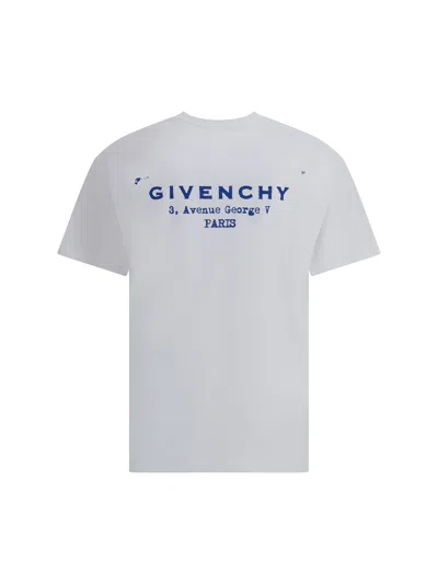 Givenchy T-shirt With Logo Printed On The Back