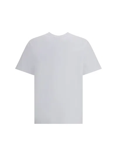 Givenchy T-shirt With Logo Printed On The Back In White