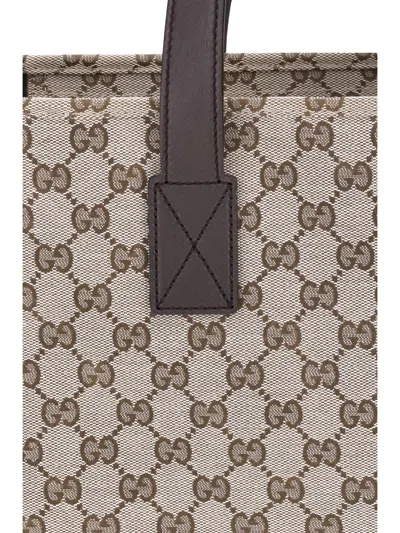 Gucci Men Gg Fabric Tote Bag In Pattern