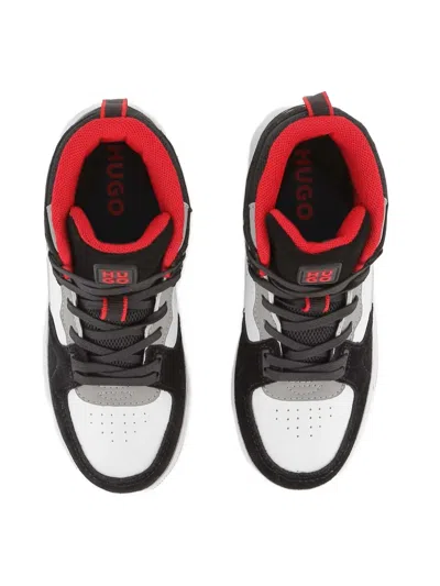 Hugo Boss Hi-top Sneakers In Multi