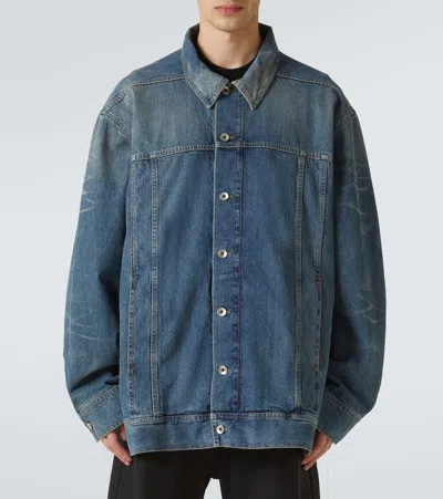 Rick Owens Jumbo Worker Denim Jacket