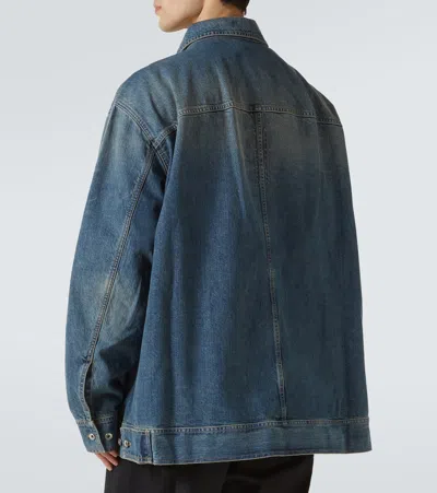 Rick Owens Jumbo Worker Denim Jacket