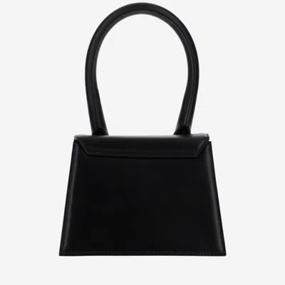 Jacquemus Women Le Chiquito Moyen Shoulder Bag In Black
