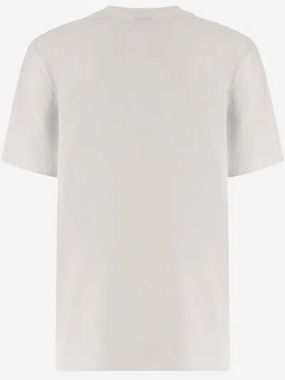 Jacquemus Relaxed-fit Cotton T-shirt With Subtle Logo In White