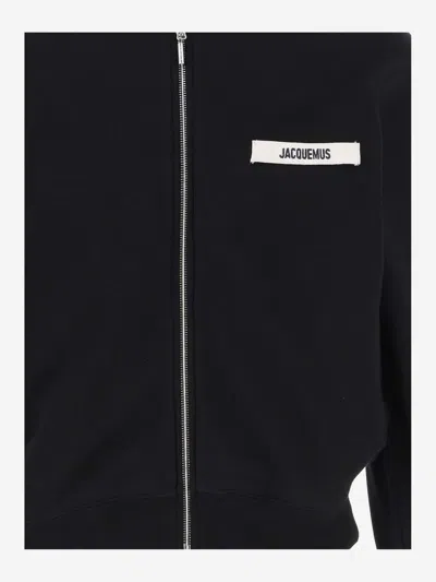Jacquemus The Gros Grain Zip-up Hooded Sweatshirt