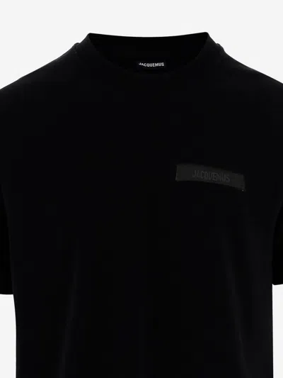 Jacquemus Black The Gros Grain Short-sleeve T-shirt