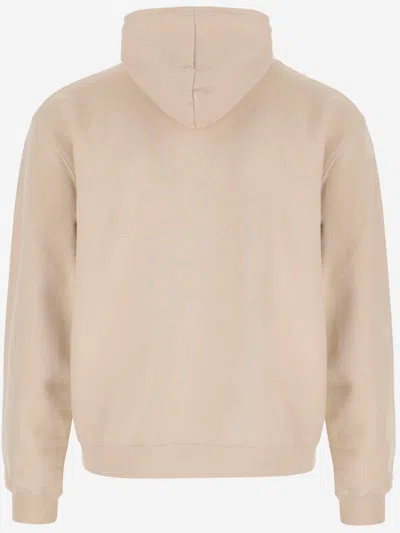 Jacquemus Ribbed Hooded Sweater Featuring Gros Grain In Gray