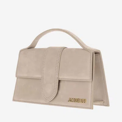 Jacquemus Handle Strap Shoulder Bag In Neutral