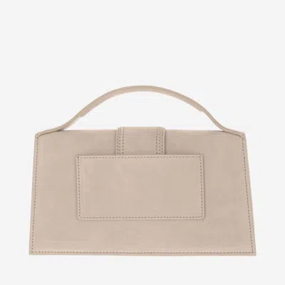 Jacquemus Handle Strap Shoulder Bag In Neutral