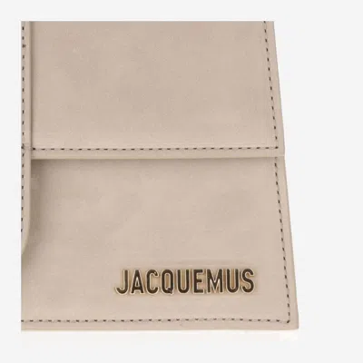Jacquemus Handle Strap Shoulder Bag In Neutral
