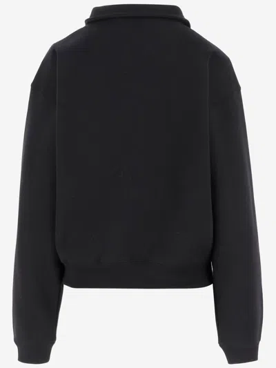 Jacquemus Black The Gros Grain Sweatshirt In Black