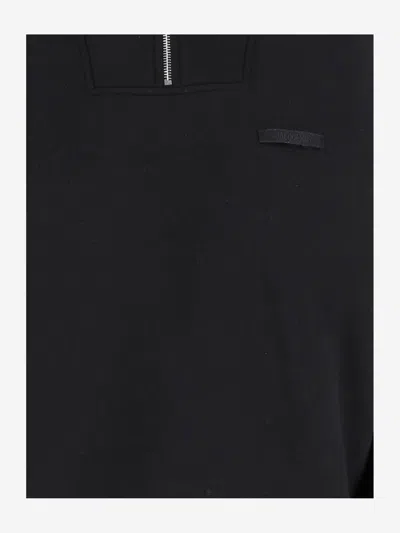 Jacquemus Black The Gros Grain Sweatshirt In Black