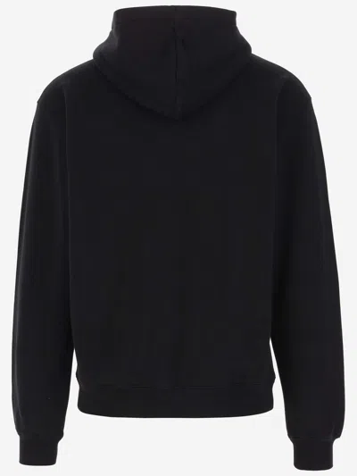 Jacquemus Gros-grain Hoodie In Black