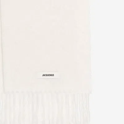 Jacquemus The House Scarf In White