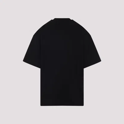Jil Sander Logo Lettering Short-sleeved T-shirt In Black