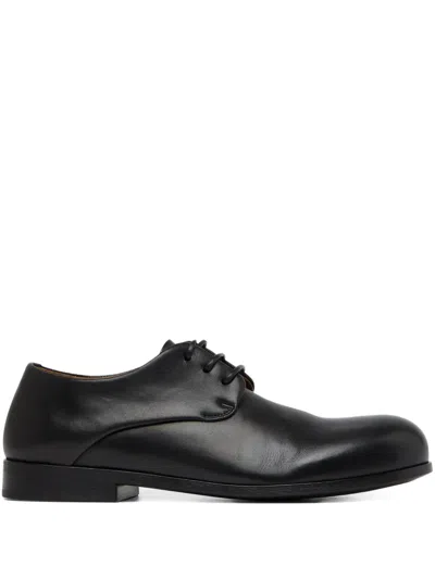 Marsèll Capozucca Leather Derby Shoes In Black