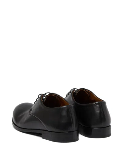 Marsèll Capozucca Leather Derby Shoes In Black