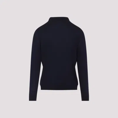 Kiton Navy Blue Polo Shirt