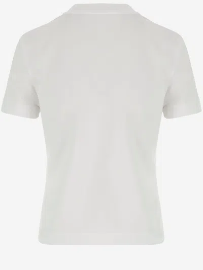 Jacquemus Relaxed Fit Crew-neck T-shirt With Front Print In White