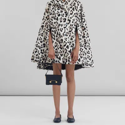 Marni Mini Trunkaroo Leather Shoulder Bag