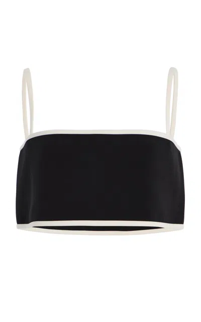 Alexis Simi Cropped Cotton Top