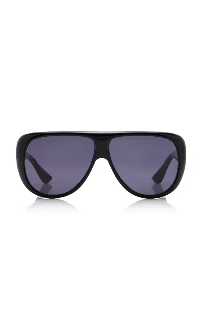 Port Tanger Gambia Aviator-frame Acetate Sunglasses