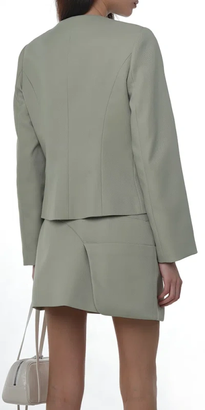 Sandy Liang Agnes Jacket Sage