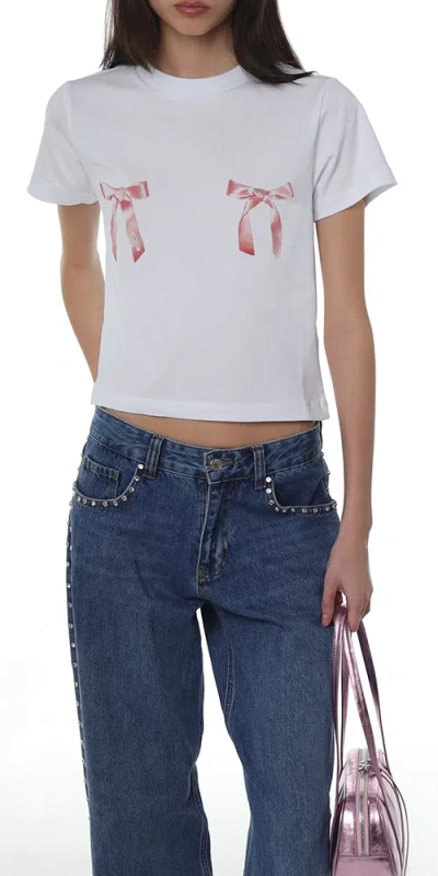 Sandy Liang Bow Ame Tee