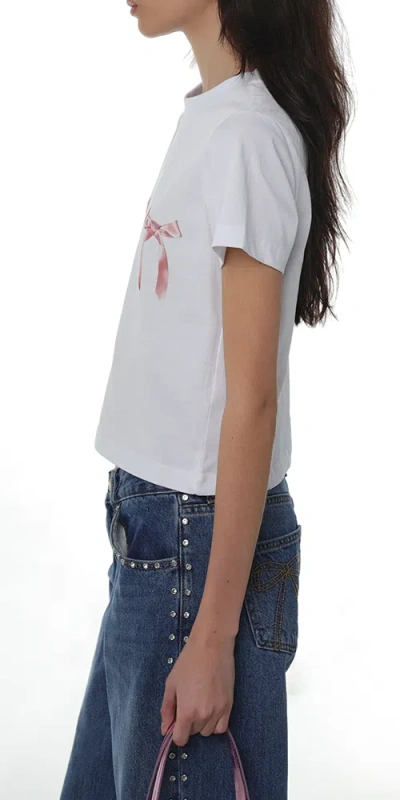 Sandy Liang Bow Ame Tee