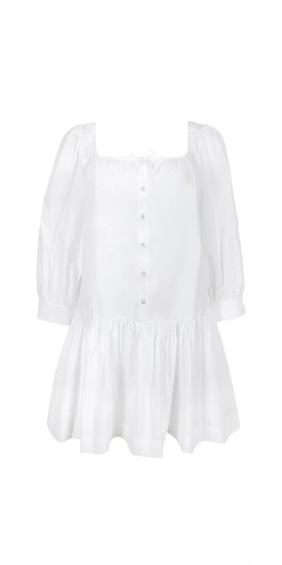 Sandy Liang Delia Dress White