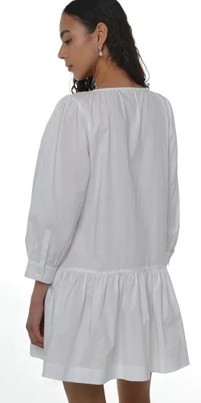 Sandy Liang Delia Dress White