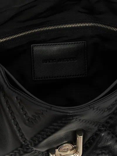 Marc Jacobs The Quilted Leather J Marc Shoulder Bags Black