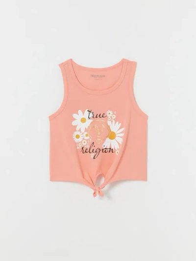 True Religion Girls Daisy Glitter Buddha Logo Tank Top