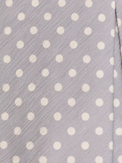 Tom Ford Krawatte Mit Polka Dots In Gray