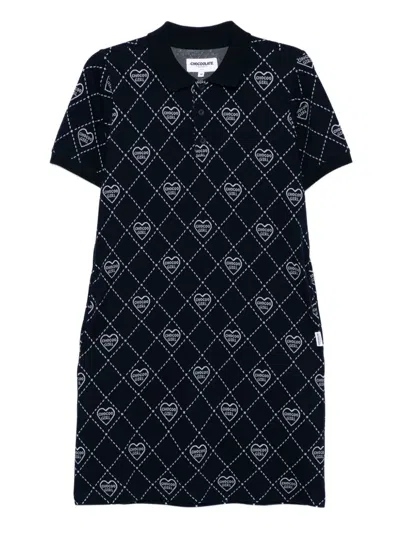 Chocoolate Klassisches Poloshirtkleid