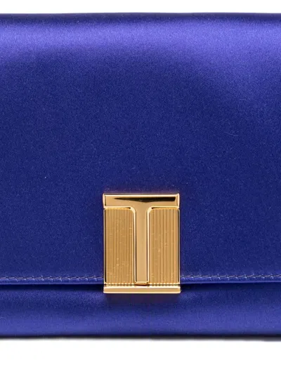 Tom Ford Nobile Mini-tasche Aus Satin Mit Kettenriemen