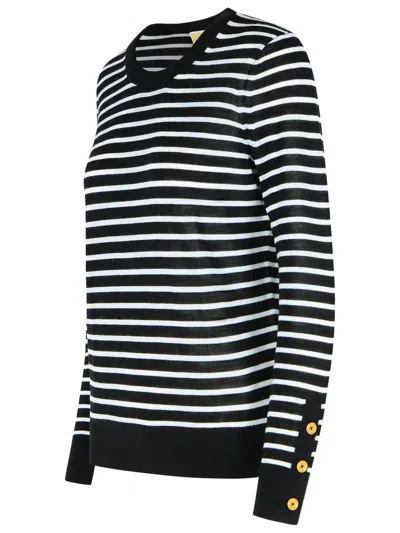 Michael Kors Black Wool Sweater In Black