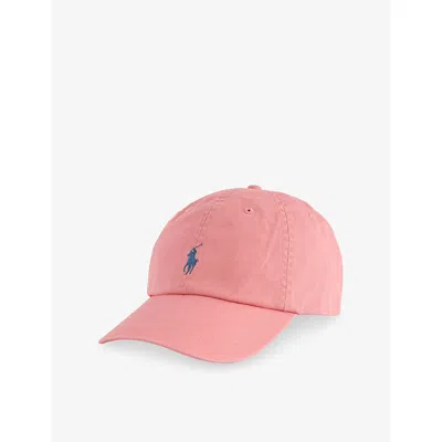 Polo Ralph Lauren Mens Desert Rose Classic Logo-embroidered Adjustable Cotton Cap
