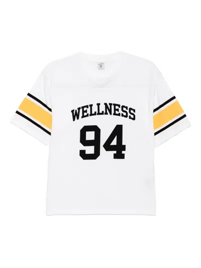 Sporty And Rich Wellness Club T-shirt In White