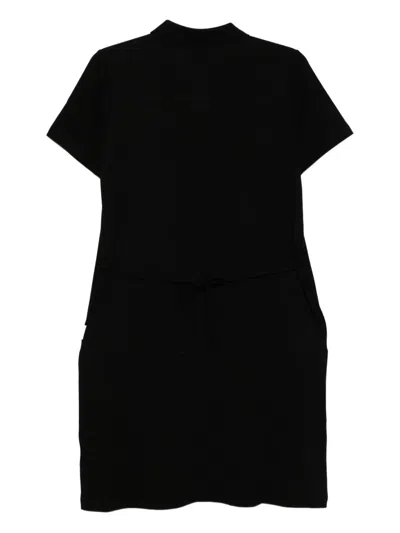 Chocoolate Poloshirtkleid Mit Logo-stickerei