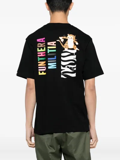 A Bathing Ape Tiger T-shirt In Black
