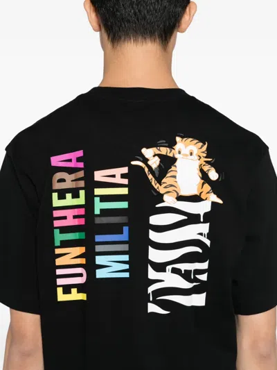 A Bathing Ape Tiger T-shirt In Black