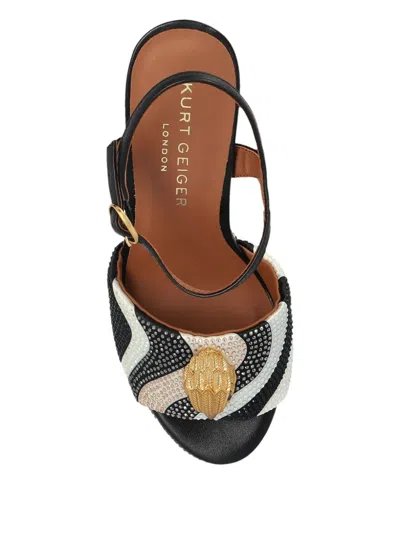 Kurt Geiger London Kensington Ankle Strap Platform Sandal In Black