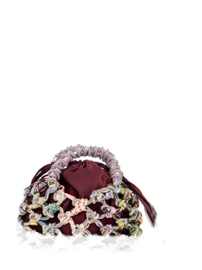 Kurt Geiger Small Macramé Tote Bag