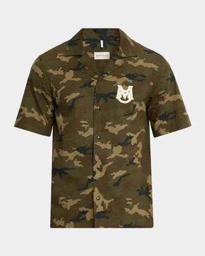 Moncler Camo Camp Shirt